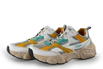 Buffalo Sneakers in maat 39 Wit, Kleding | Dames, Verzenden, Wit, Zo goed als nieuw, Sneakers