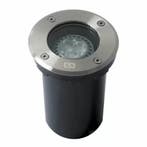 Grondspots Grondspot LED Ø11 Rond RVS Tuinverlichting, Tuin en Terras, Verzenden, Nieuw