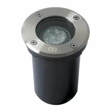 Grondspots Grondspot LED Ø11 Rond RVS Tuinverlichting, Tuin en Terras, Verzenden, Nieuw