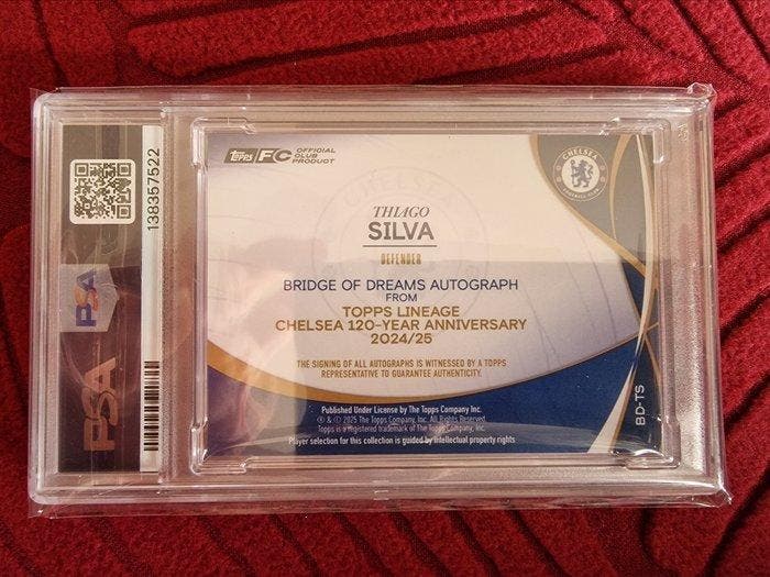 2024/25 Topps CHELSEA 120TH YEAR ANNIVERSARY TOPPS LINEAGE, Collections, Autocollants