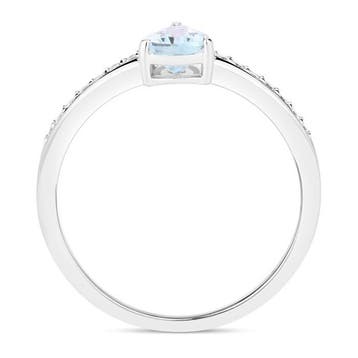 Zonder minimumprijs - Ring - 14 karaat Witgoud, 14k -, Nieuw