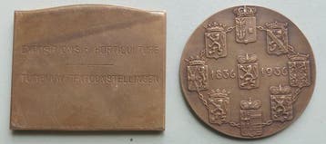 Belgique. Medal de wereldtentoonstelling van 1935 in