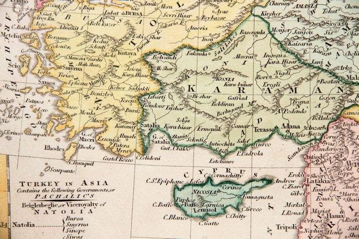Turkije - Arabian Peninsula; Robert Wilkinson, - Turkey in, Livres, Atlas & Cartes géographiques