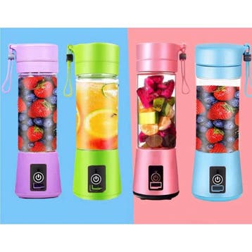 Draagbare Blender met 6 Freesmessen  - Portable Smoothie, Verzenden, Nieuw