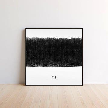 Rosario Civello - Signs #26 - A Winter Morning
