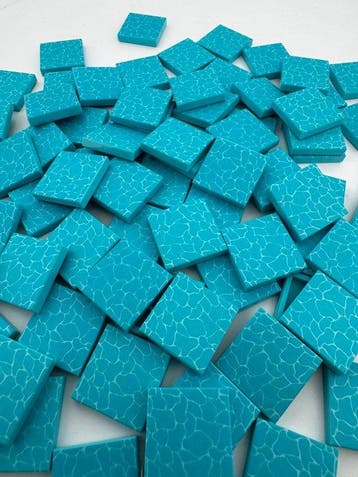 Lego Stenen - 100 * Custom Water en golven ! 2x2 nieuw en, Kinderen en Baby's, Speelgoed | Duplo en Lego, Nieuw