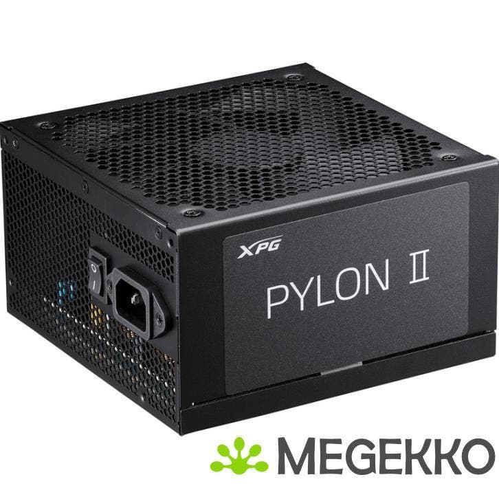 XPG PYLON II 650w power supply unit 24-pin ATX ATX Zwart, Computers en Software, Overige Computers en Software, Nieuw, Verzenden