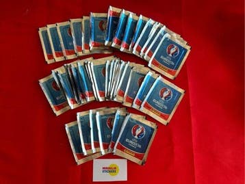 50 sealed PACK BUSTINE EURO 2016 Panini Booster pack -, Verzamelen, Nieuw