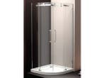 Veiling - Douchecabine halfrond 90x90 cm - incl. douchebak, Doe-het-zelf en Bouw, Sanitair, Nieuw