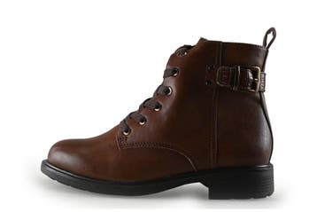 Jana Veterboots in maat 37 Cognac, Kleding | Dames, Jana, Overige kleuren, Verzenden, Overige typen