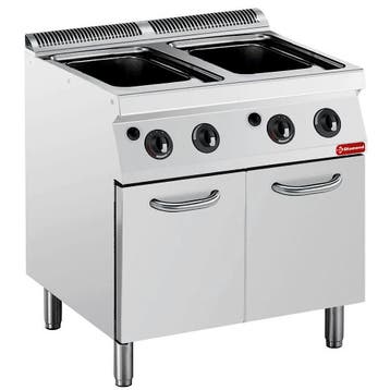 Pastakoker | MAXIMA 700+ | Gas | 2x 24.5L | 23kW | Piëzo, Verzenden, Nieuw in verpakking