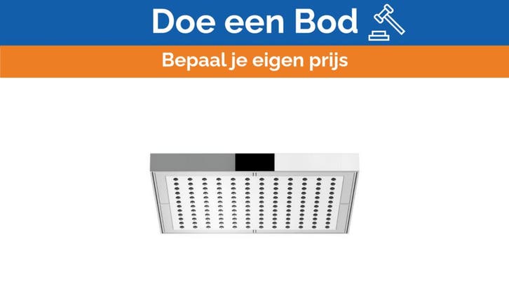 Bieden: Nobili AD139/17CR Chrome 20 x 20 Shower, Bricolage & Construction, Sanitaire, Enlèvement ou Envoi