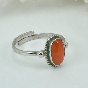 Koraal - Zilver, Zonder reservering - Ring - CORALLO