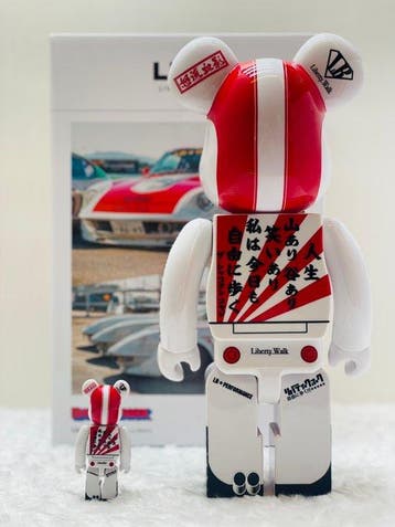 Medicom Toy - BE@RBRICK 400% & 100% Liberty Walk (LBWK)