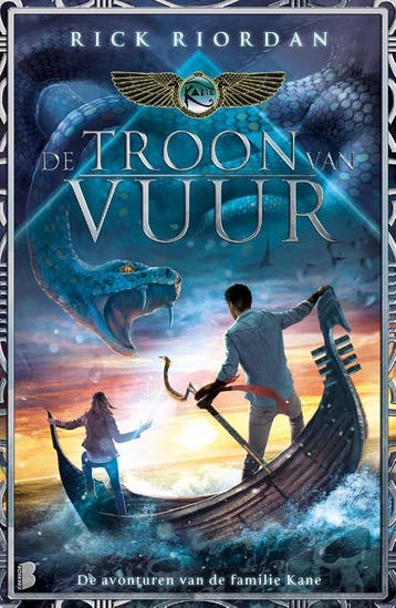 De troon van vuur / De avonturen van de familie Kane / 2, Verzenden, Gelezen, Rick Riordan