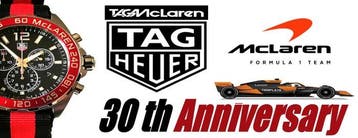 TAG Heuer - Formula 1 - McLAREN/ 30 th ANNIVERSARY/ SPECIAL