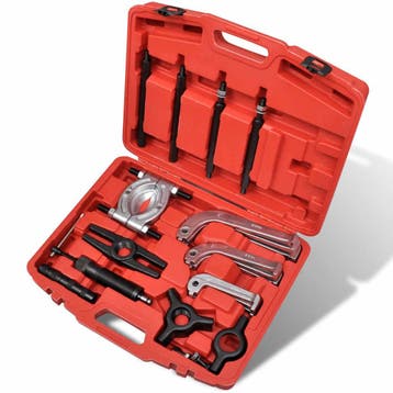 vidaXL Hydraulische Lagertrekker en -afscheider 25 delig, Doe-het-zelf en Bouw, Gereedschap | Handgereedschap, Verzenden, Nieuw