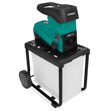 Stille Hakselaar 2800W – Voor takken tot Ø45mm | Incl. 60L, Tuin en Terras, Verzenden, Nieuw