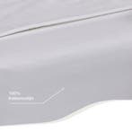 2dekans | Home by TEMPUR - Topper Hoeslaken - 180 x 200 x 9, Ophalen of Verzenden, Nieuw
