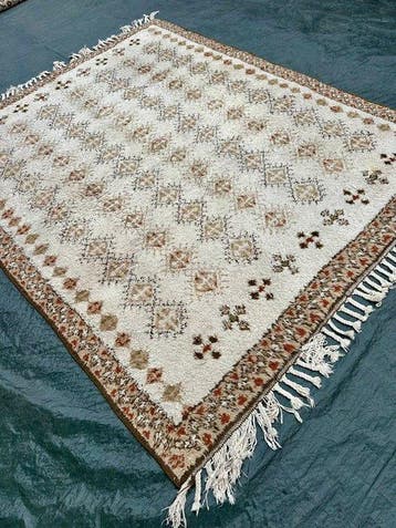 Prachtige Berber uit Marokko - Vloerkleed - 245 cm - 200 cm, Huis en Inrichting, Stoffering | Tapijten en Vloerkleden, Nieuw