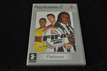 Fifa Football 2003 Playstation 2(Platinum Geen Manual ), Games en Spelcomputers, Verzenden, Nieuw