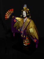 Noh puppets Hagoromo Noh Mask Natural wood carvings