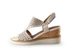 Tamaris Sandalen in maat 39 Beige, Tamaris, Verzenden, Beige, Sandalen of Muiltjes