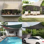 vidaXL Zonnezeil 160 g/m² vierkant 2,5x2,5 m HDPE, Tuin en Terras, Verzenden, Nieuw