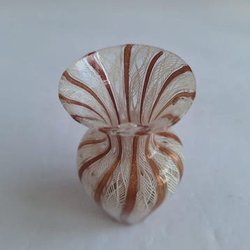 Murano - Bol - Verre de Murano - Technique « zanfirico », Antiquités & Art