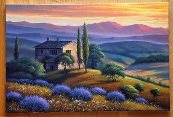 Serhii Stoev (1971) - Toscana allimbrunire