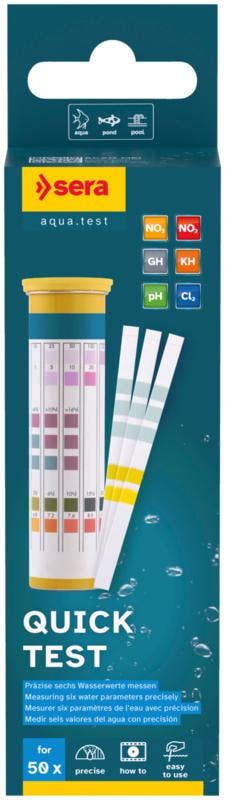 Sera Quicktest, teststrips 50st extra nauwkeurig!, Ophalen of Verzenden, Nieuw
