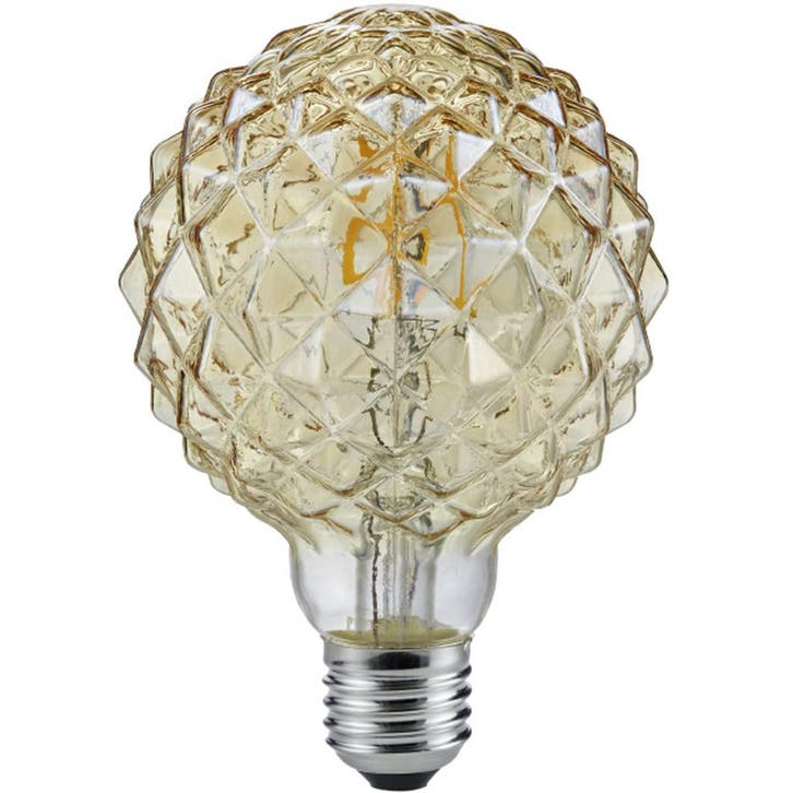 LED Lamp Smart LED Aigi Rixona Bulb G95 6W RGB Wifi Transpar, Maison & Meubles, Lampes | Spots, Envoi