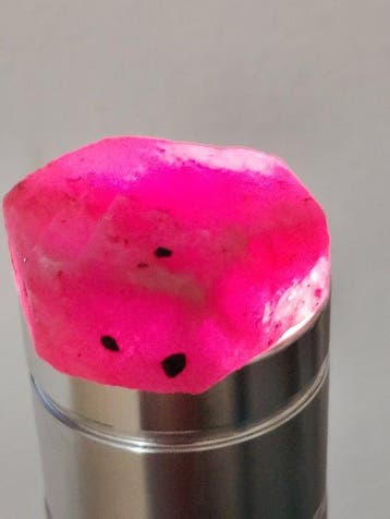 Robijn Ruw - Hoogte: 3.2 cm - Breedte: 2.8 cm- 29.58 g - (1)