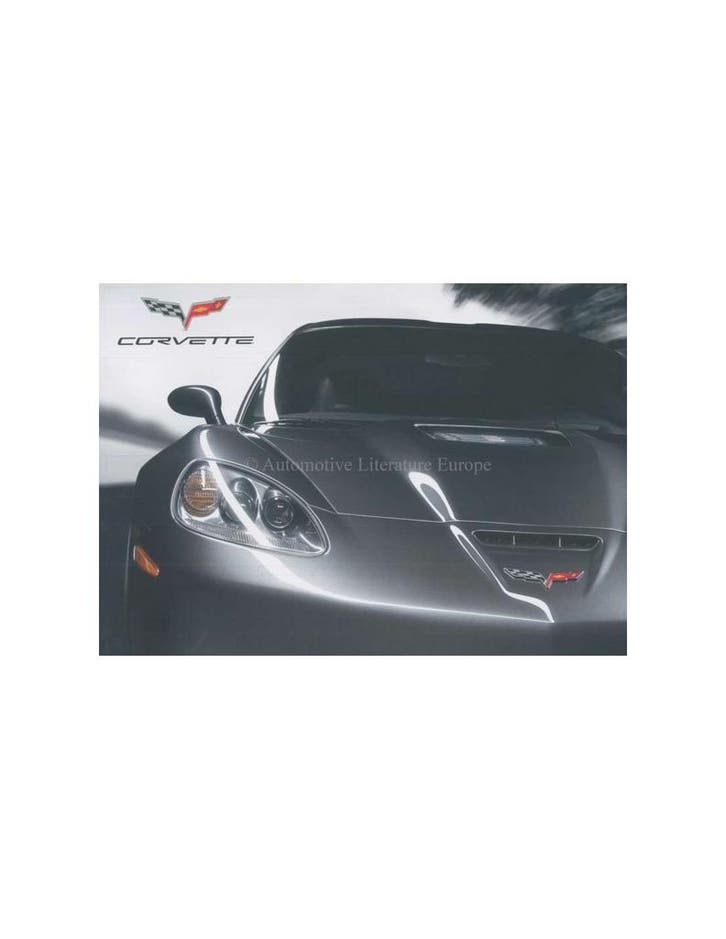2009 CHEVROLET CORVETTE BROCHURE NEDERLANDS, Boeken, Auto's | Folders en Tijdschriften
