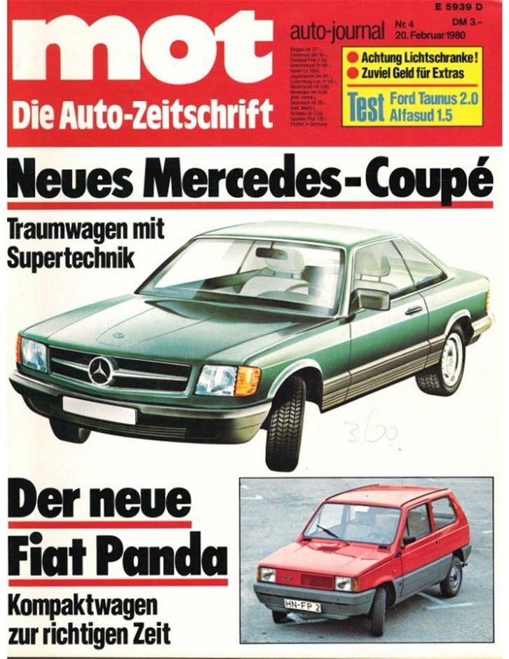 1980 MOT AUTO JOURNAL MAGAZINE 04 DUITS, Boeken, Auto's | Folders en Tijdschriften, Ophalen of Verzenden