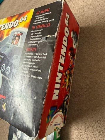 Nintendo - Nintendo 64 - 007 Golden eye - Videogameconsole +