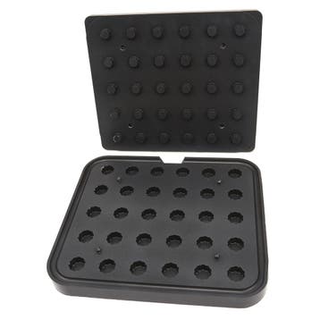 Tartelette Vorm Gegolfd | Binnenmaat Ø 27 mm | Buitenmaat Ø, Verzenden