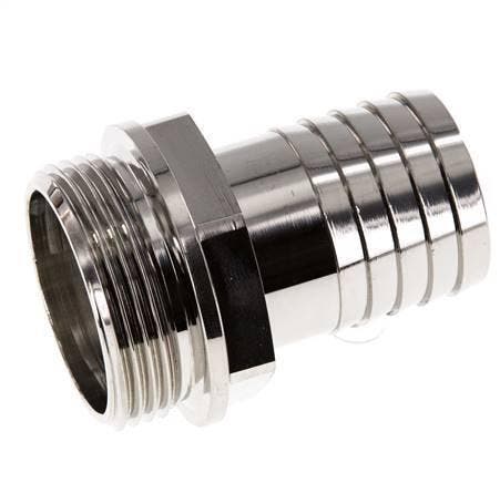 G 1 1/4 Buitendraad x 32mm Vernikkeld Messing Slangpilaar, Doe-het-zelf en Bouw, Overige Doe-Het-Zelf en Bouw, Verzenden