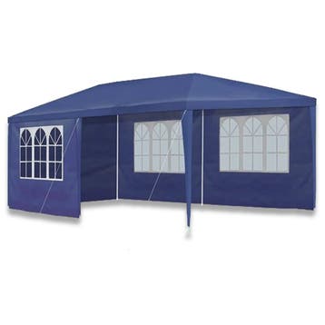 MaxxGarden Partytent 3x6m met zijwanden - Blauw  Retourdeal, Ophalen of Verzenden, Nieuw