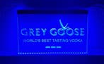 Grey Goose neon bord lamp LED verlichting reclame lichtbak, Verzenden, Nieuw