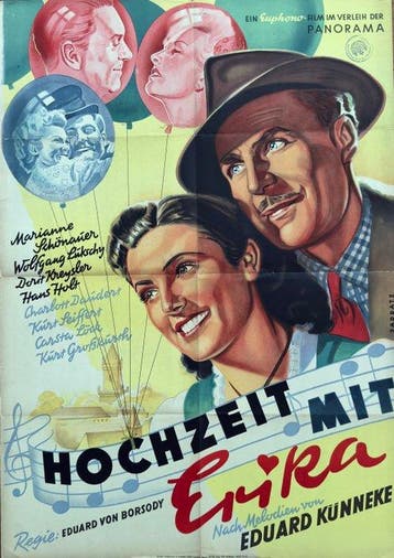 Eduard von Borsody - Hochzeit mit Erika (1949) - Original, Nieuw