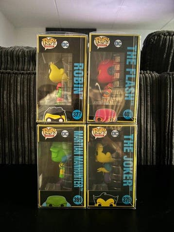 Funko - Funko Pop - DC Heroes set: Robin #377; The Flash