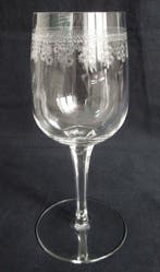 Baccarat - Wijnglas (6) - Pompadour-model - Kristal