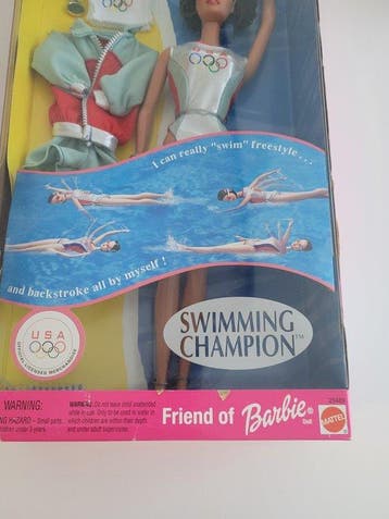 Barbie - Barbiepop Teresa Swimming Champion - 1990-2000 -, Antiquités & Art