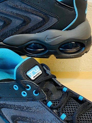 Nike - Air Max TW black Racing Blue P48,5 - Sneakers - Maat: