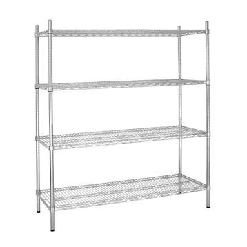 Voorraadrek | 4 Schappen (Verstelbaar) | 1830x610x1830(h)mm, Verzenden, Nieuw in verpakking