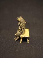 Franz Bergman Style - sculptuur, Viennese Bronze - Beloved, Antiek en Kunst