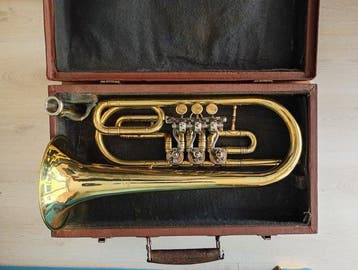 Leningrad - Rotary, in Bb - - Kornet - Rusland - 1960, Muziek en Instrumenten, Nieuw