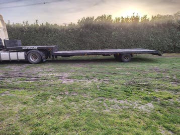 Veiling: Semi-Dieplader Floor FLO-7-81-15 15000kg 1978