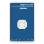 5 grammes - Palladium .999 - 5 x 1 gram 9995 Palladium Bar